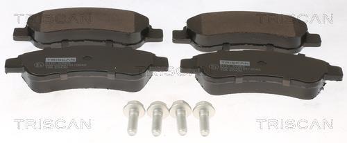 Jeu de 4 plaquettes de frein Triscan A/S ref. 8110 10563