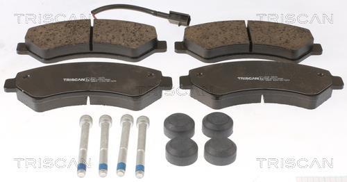 Jeu de 4 plaquettes de frein Triscan A/S ref. 8110 10572