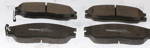 Jeu de 4 plaquettes de frein Triscan A/S ref. 8110 10573