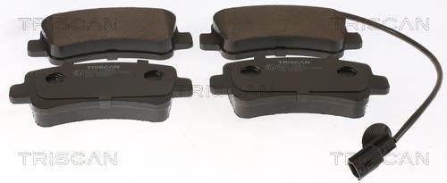 Jeu de 4 plaquettes de frein Triscan A/S ref. 8110 10584