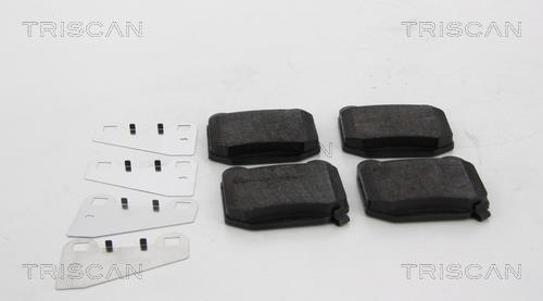 Jogo de 4 pastilhas de travão Triscan A/S ref. 8110 10586