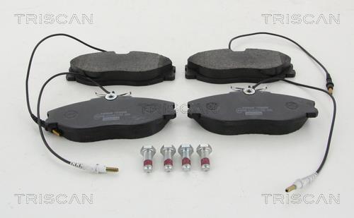 Jogo de 4 pastilhas de travão Triscan A/S ref. 8110 10600