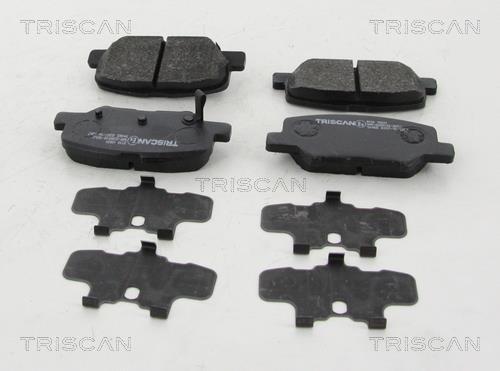 Jeu de 4 plaquettes de frein Triscan A/S ref. 8110 10601