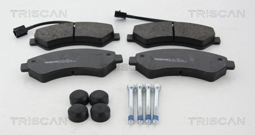 Jeu de 4 plaquettes de frein Triscan A/S ref. 8110 10603