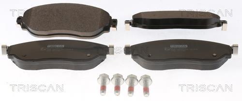 Jeu de 4 plaquettes de frein Triscan A/S ref. 8110 10604