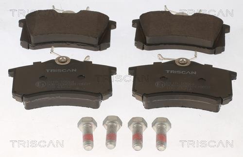 Jeu de 4 plaquettes de frein Triscan A/S ref. 8110 10864