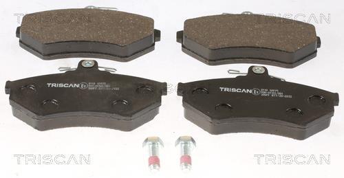 Jeu de 4 plaquettes de frein Triscan A/S ref. 8110 10975
