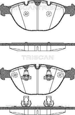Jogo de 4 pastilhas de travão Triscan A/S ref. 8110 11011