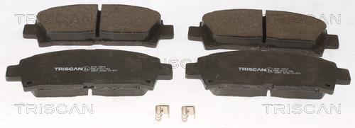 Jeu de 4 plaquettes de frein Triscan A/S ref. 8110 13014