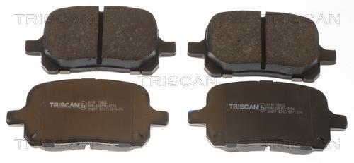 Jogo de 4 pastilhas de travão Triscan A/S ref. 8110 13022