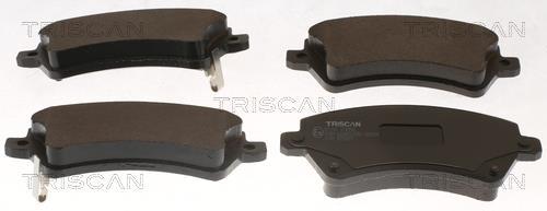 Jeu de 4 plaquettes de frein Triscan A/S ref. 8110 13058