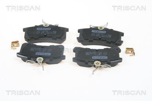 Jogo de 4 pastilhas de travão Triscan A/S ref. 8110 13063