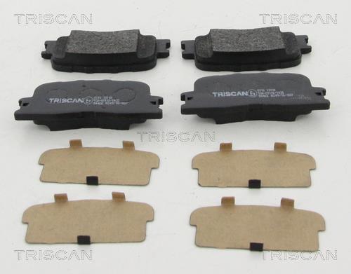 Jogo de 4 pastilhas de travão Triscan A/S ref. 8110 13110