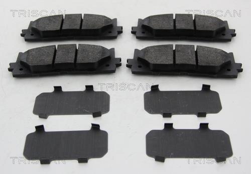 Jeu de 4 plaquettes de frein Triscan A/S ref. 8110 13111