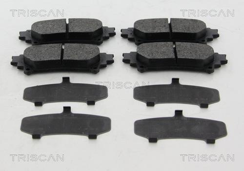 Jogo de 4 pastilhas de travão Triscan A/S ref. 8110 13116