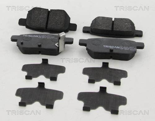 Jogo de 4 pastilhas de travão Triscan A/S ref. 8110 13117