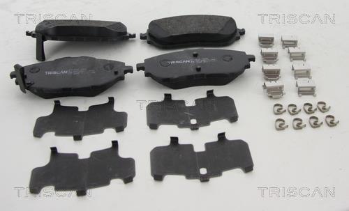 Jeu de 4 plaquettes de frein Triscan A/S ref. 8110 13154