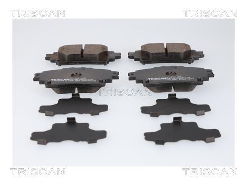 Jeu de 4 plaquettes de frein Triscan A/S ref. 8110 13182