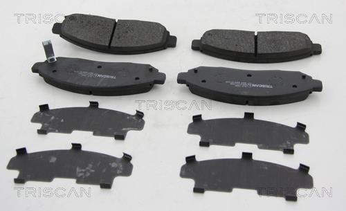 Jeu de 4 plaquettes de frein Triscan A/S ref. 8110 14060
