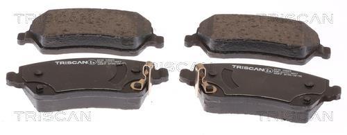 Jeu de 4 plaquettes de frein Triscan A/S ref. 8110 14065
