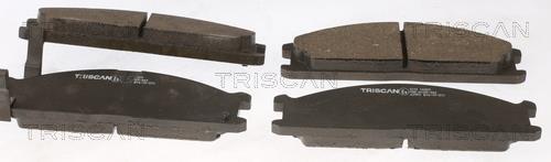 Jeu de 4 plaquettes de frein Triscan A/S ref. 8110 14889