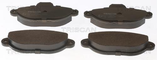 Jeu de 4 plaquettes de frein Triscan A/S ref. 8110 15025