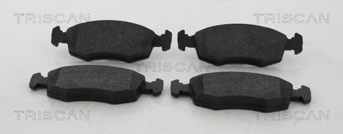 Jeu de 4 plaquettes de frein Triscan A/S ref. 8110 15057