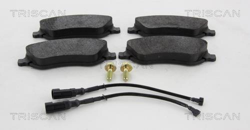 Jeu de 4 plaquettes de frein Triscan A/S ref. 8110 15060