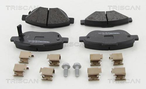 Jeu de 4 plaquettes de frein Triscan A/S ref. 8110 15071