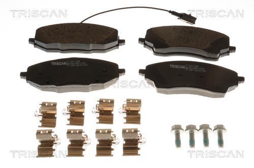 Jeu de 4 plaquettes de frein Triscan A/S ref. 8110 15080