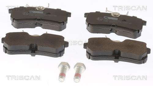 Jeu de 4 plaquettes de frein Triscan A/S ref. 8110 16002