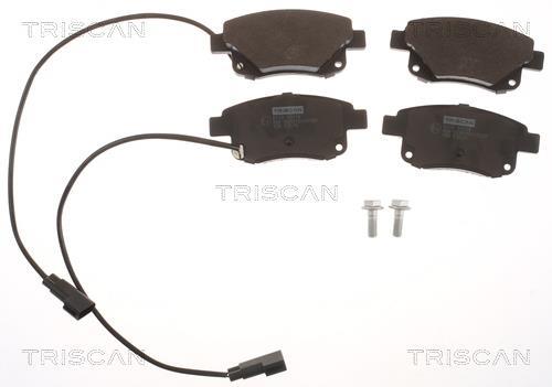 Jogo de 4 pastilhas de travão Triscan A/S ref. 8110 16018