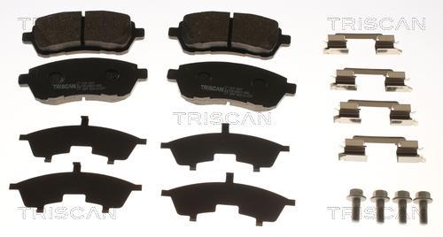 Jeu de 4 plaquettes de frein Triscan A/S ref. 8110 16169