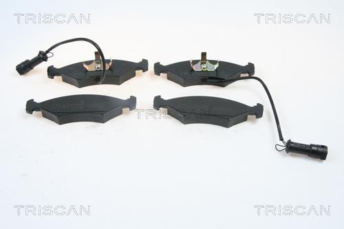 Jeu de 4 plaquettes de frein Triscan A/S ref. 8110 16817