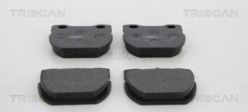 Jeu de 4 plaquettes de frein Triscan A/S ref. 8110 17027