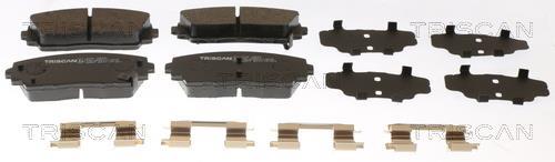 Jeu de 4 plaquettes de frein Triscan A/S 8110 18029