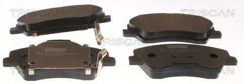 Jeu de 4 plaquettes de frein Triscan A/S ref. 8110 18036