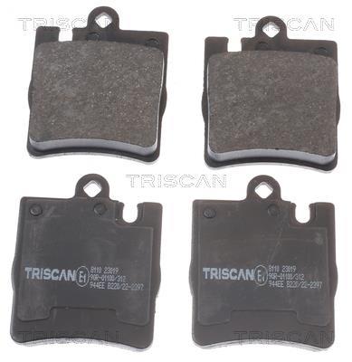 Jeu de 4 plaquettes de frein Triscan A/S ref. 8110 23019