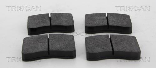 Jeu de 4 plaquettes de frein Triscan A/S ref. 8110 23067