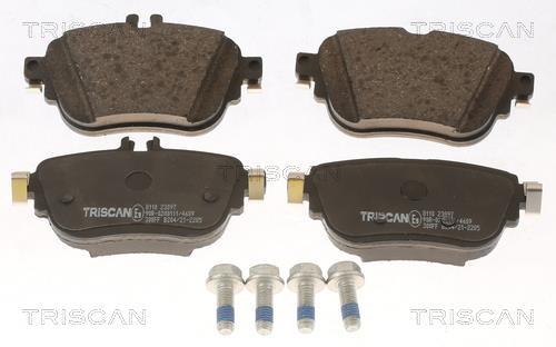Jogo de 4 pastilhas de travão Triscan A/S ref. 8110 23097