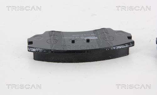 Jeu de 4 plaquettes de frein Triscan A/S ref. 8110 24035
