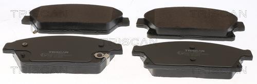 Jeu de 4 plaquettes de frein Triscan A/S ref. 8110 24039