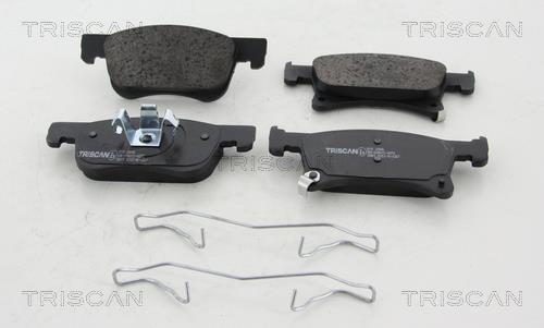 Jogo de 4 pastilhas de travão Triscan A/S 8110 24046