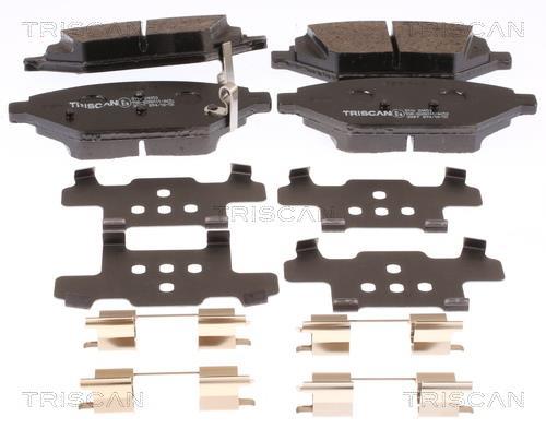 Jeu de 4 plaquettes de frein Triscan A/S 8110 24053