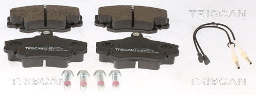Jeu de 4 plaquettes de frein Triscan A/S ref. 8110 25005