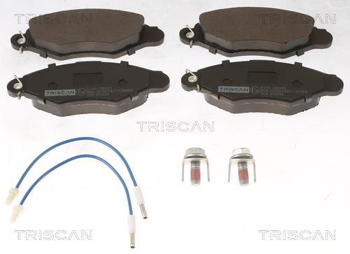Jogo de 4 pastilhas de travão Triscan A/S ref. 8110 25015