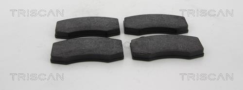 Jeu de 4 plaquettes de frein Triscan A/S ref. 8110 25039
