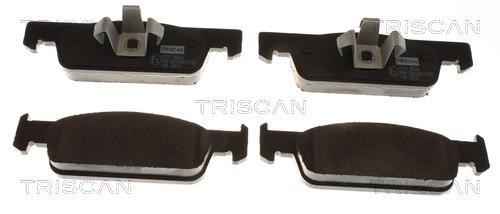 Jeu de 4 plaquettes de frein Triscan A/S ref. 8110 25044