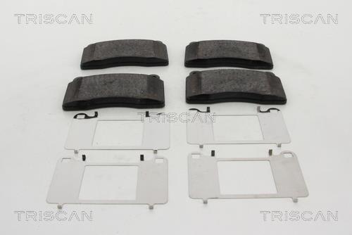 Jeu de 4 plaquettes de frein Triscan A/S ref. 8110 27013