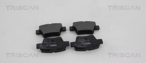 Jogo de 4 pastilhas de travão Triscan A/S ref. 8110 28043
